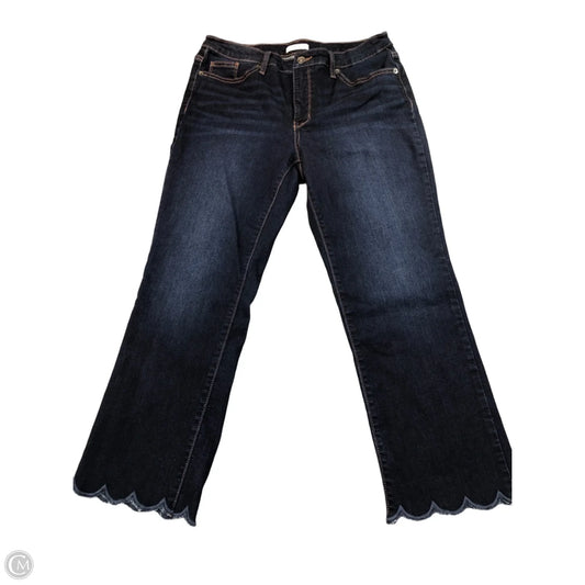 Jeans Boot Cut By Crown And Ivy In Blue Denim, Size: 10