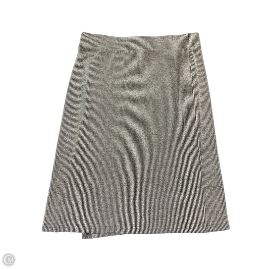 Skirt Midi By Clothes Mentor In Black & White, Size: Xl