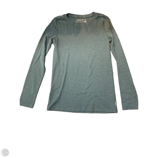 Top Long Sleeve By Eddie Bauer In Blue, Size: S