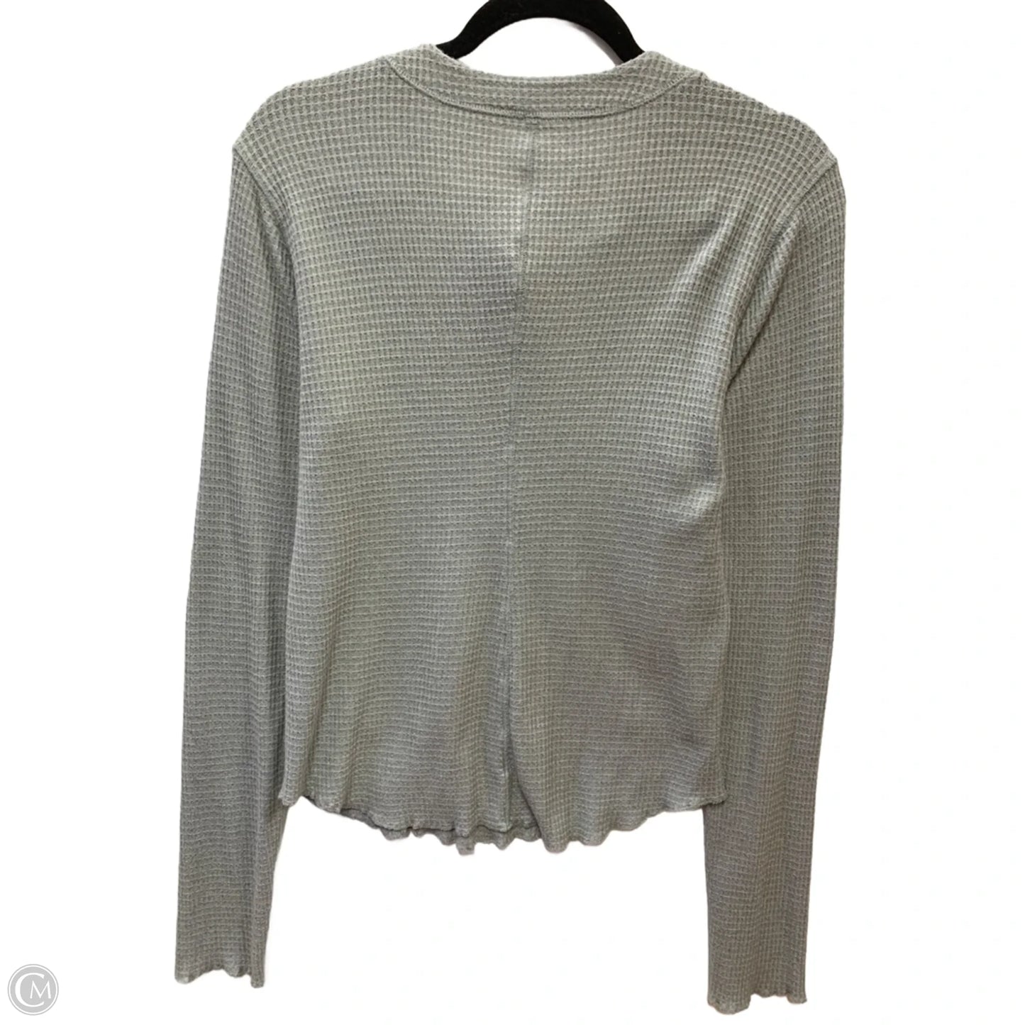 Top Long Sleeve By Free People In Grey, Size: Xl