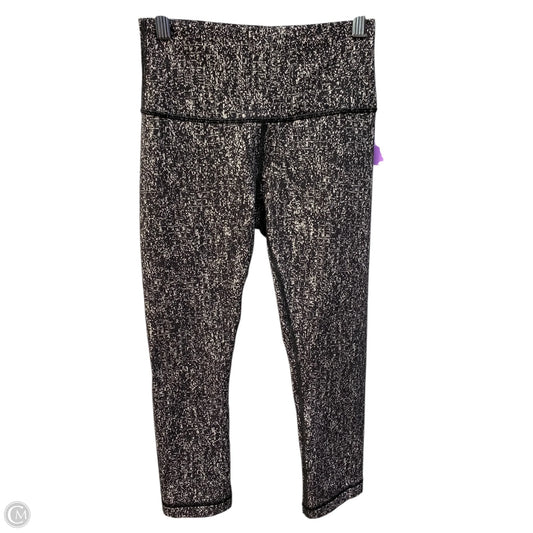 Athletic Leggings By Lululemon In Black, Size: 4