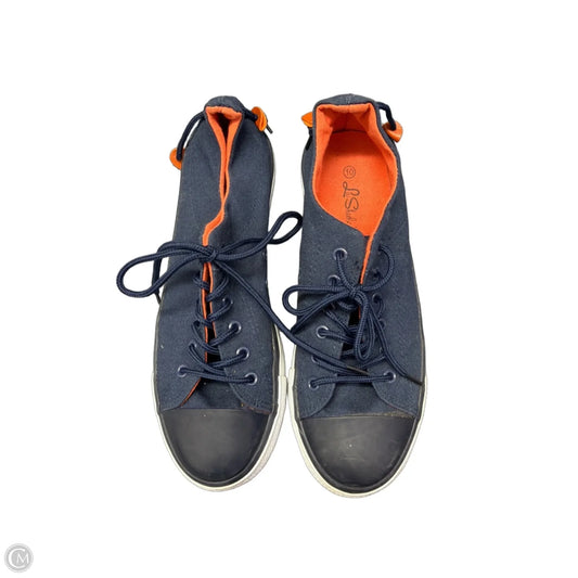 Shoes Sneakers By Clothes Mentor In Navy, Size: 9.5