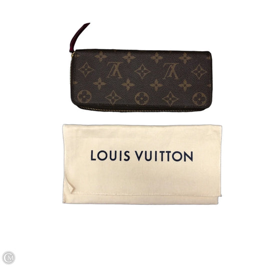 Wallet Luxury Designer By Louis Vuitton, Size: Small