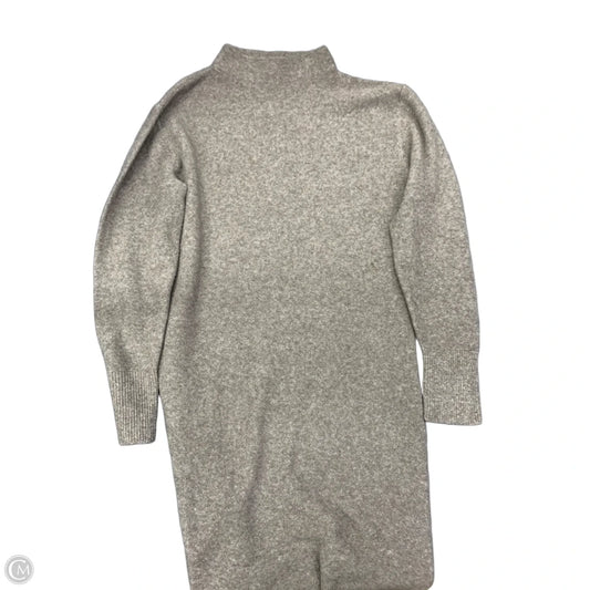 Dress Casual Midi By Ann Taylor In Brown, Size: M