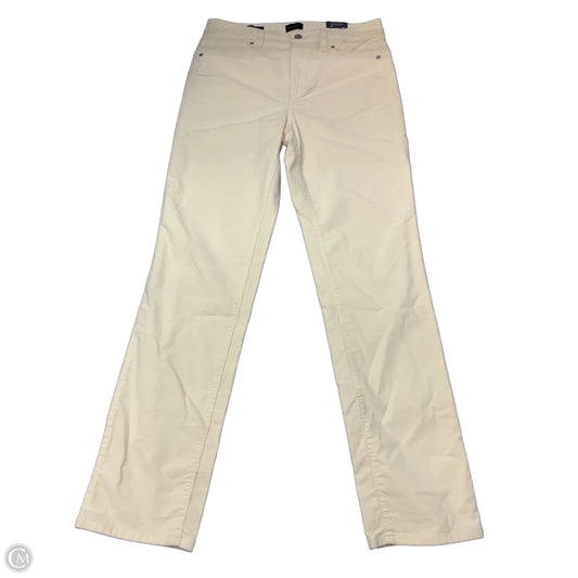 Pants Corduroy By Talbots In Cream, Size: 8