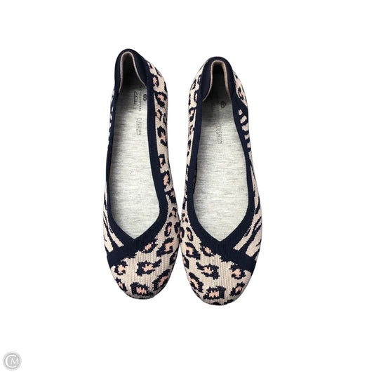 Shoes Flats By Clarks In Blue & Pink, Size: 6.5