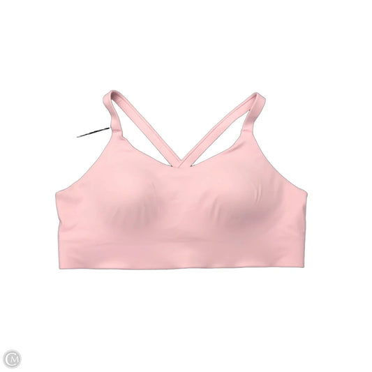 Athletic Bra By Zyia In Pink, Size: Xxl