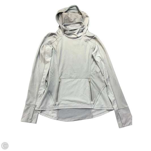 Athletic Sweatshirt Hoodie By Athleta In Grey, Size: S