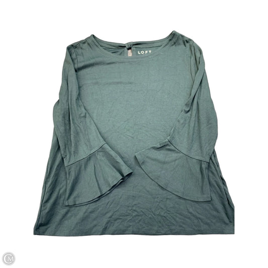 Top Long Sleeve By Loft In Blue, Size: Xl