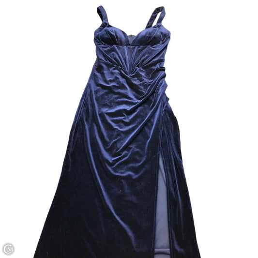 Dress Party Long By Windsor In Navy, Size: L