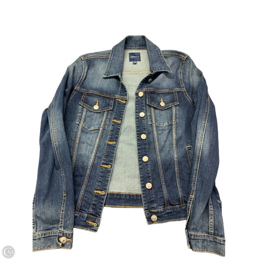 Jacket Denim By Just Usa In Blue Denim, Size: M