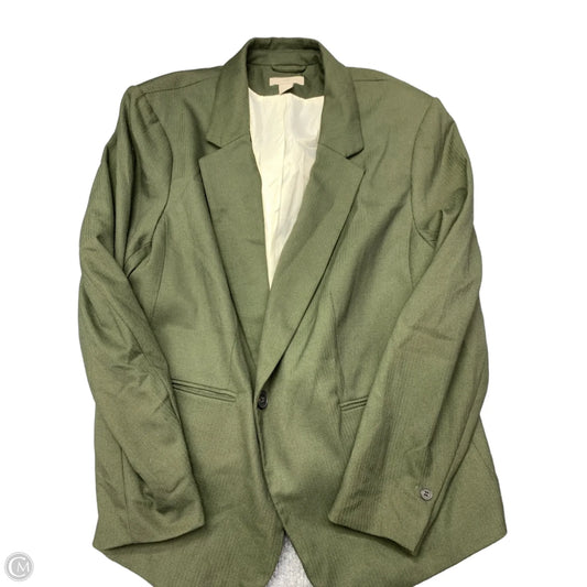Blazer By H&m In Green, Size: Xxl