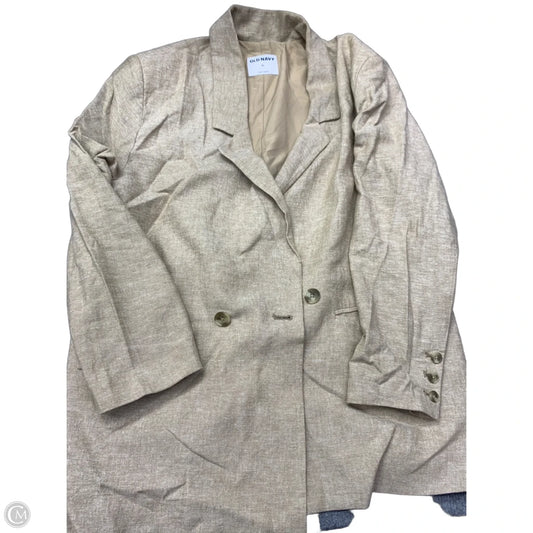Blazer By Old Navy In Tan, Size: Xl