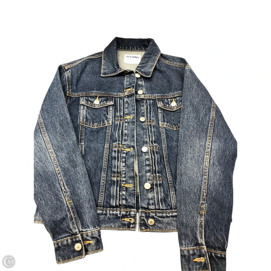 Jacket Denim By Old Navy In Blue Denim, Size: S