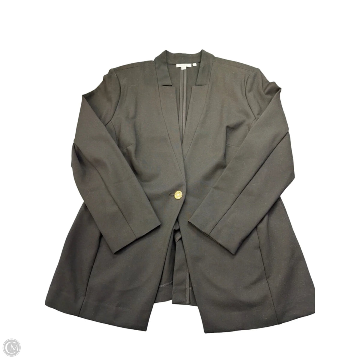 Blazer By Chicos In Black, Size: 16