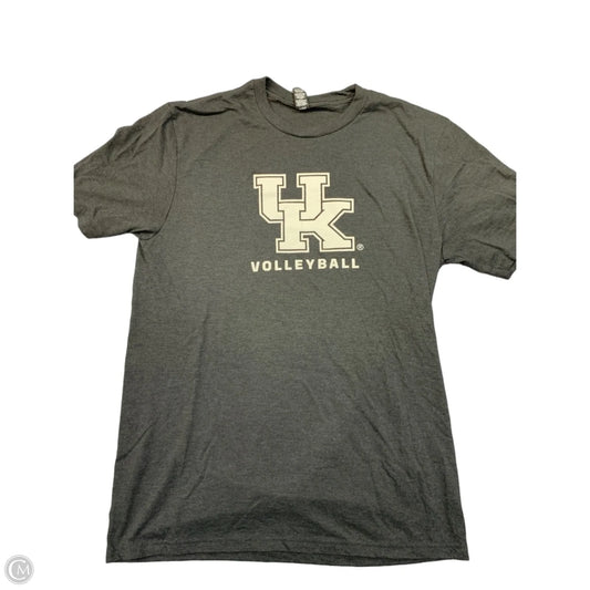 Top Short Sleeve By District In Grey & White, Size: M