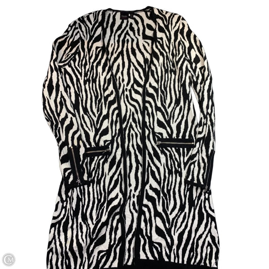 Cardigan By Rafaella In Animal Print, Size: M
