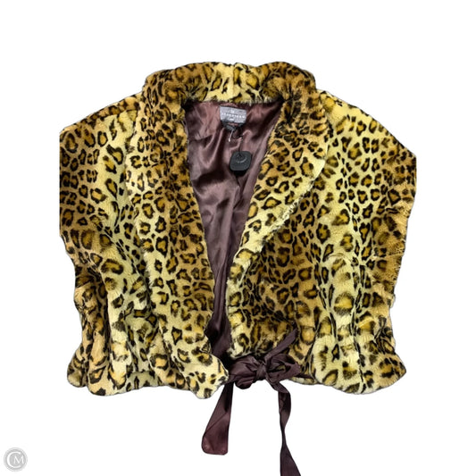 Shawl By Clothes Mentor In Animal Print, Size: Osfm