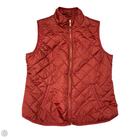 Vest Puffer & Quilted By Old Navy In Red, Size: L