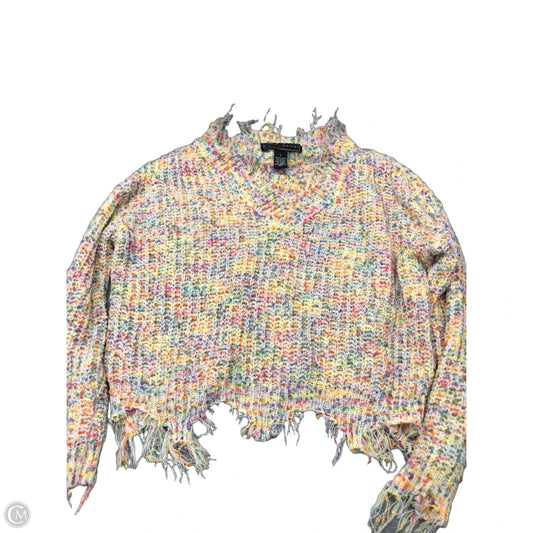 Sweater By Clothes Mentor In Multi-colored, Size: L
