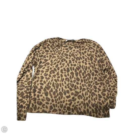 Sweater By Zara In Animal Print, Size: S