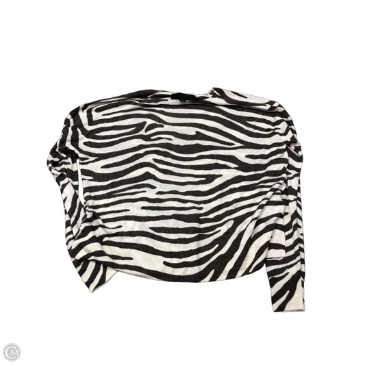 Sweater By Zara In Animal Print, Size: S