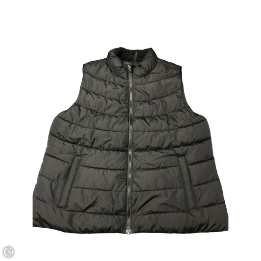 Vest Puffer & Quilted By Gap In Black, Size: L