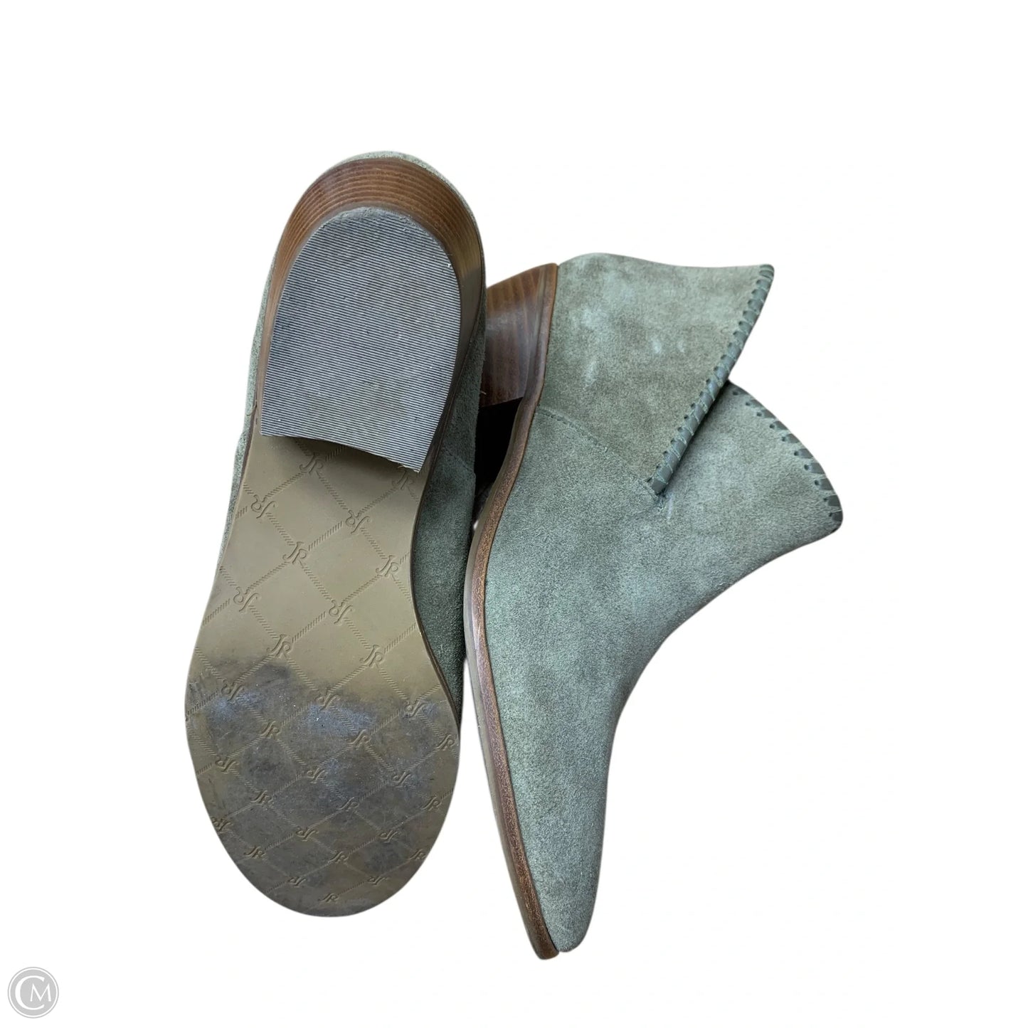 Boots Ankle Heels By Jack Rogers In Green, Size: 10