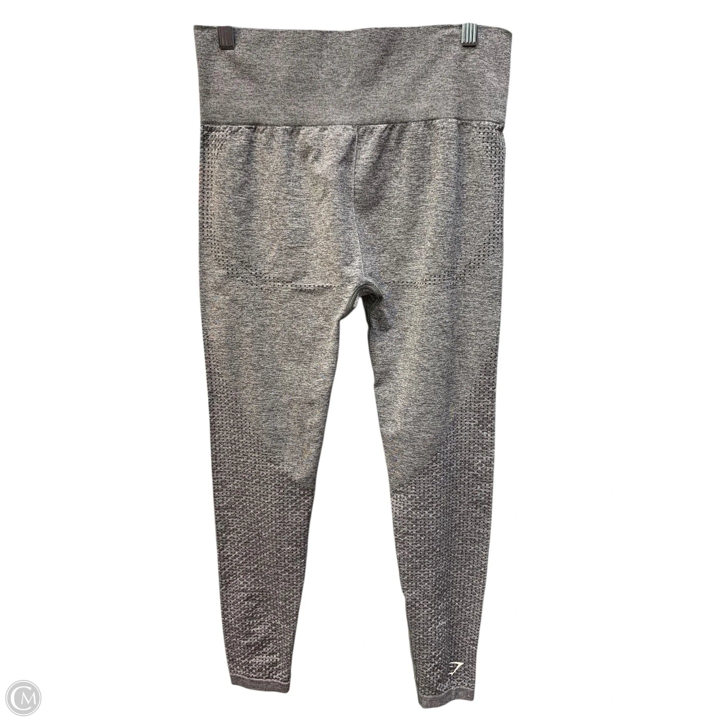 Athletic Leggings By Gym Shark In Grey, Size: M