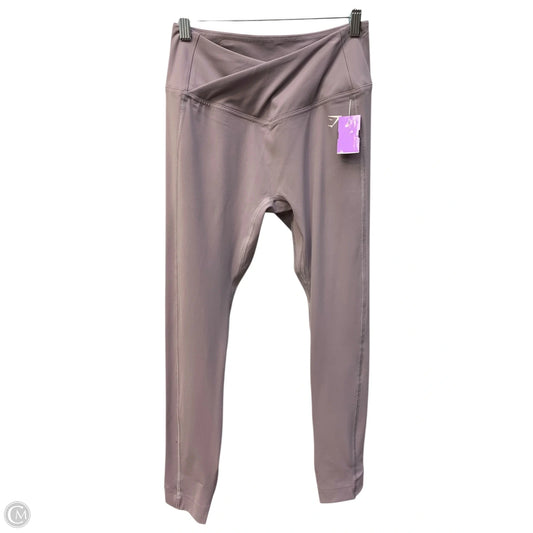 Athletic Leggings By Gym Shark In Purple, Size: M