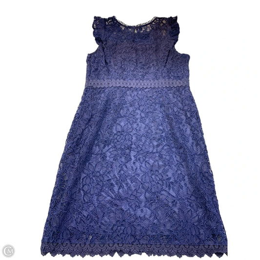 Dress Party Midi By Skies Are Blue In Blue, Size: Xl