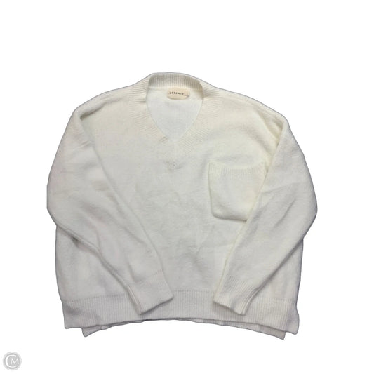 Sweater By Dreamers In White, Size: S