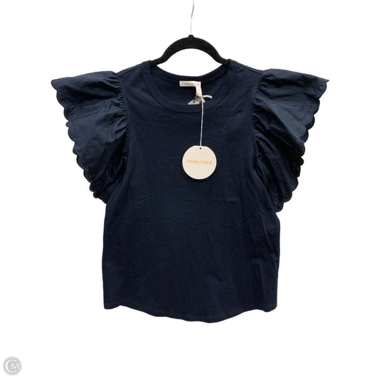 Top Short Sleeve By Clothes Mentor In Blue, Size: S
