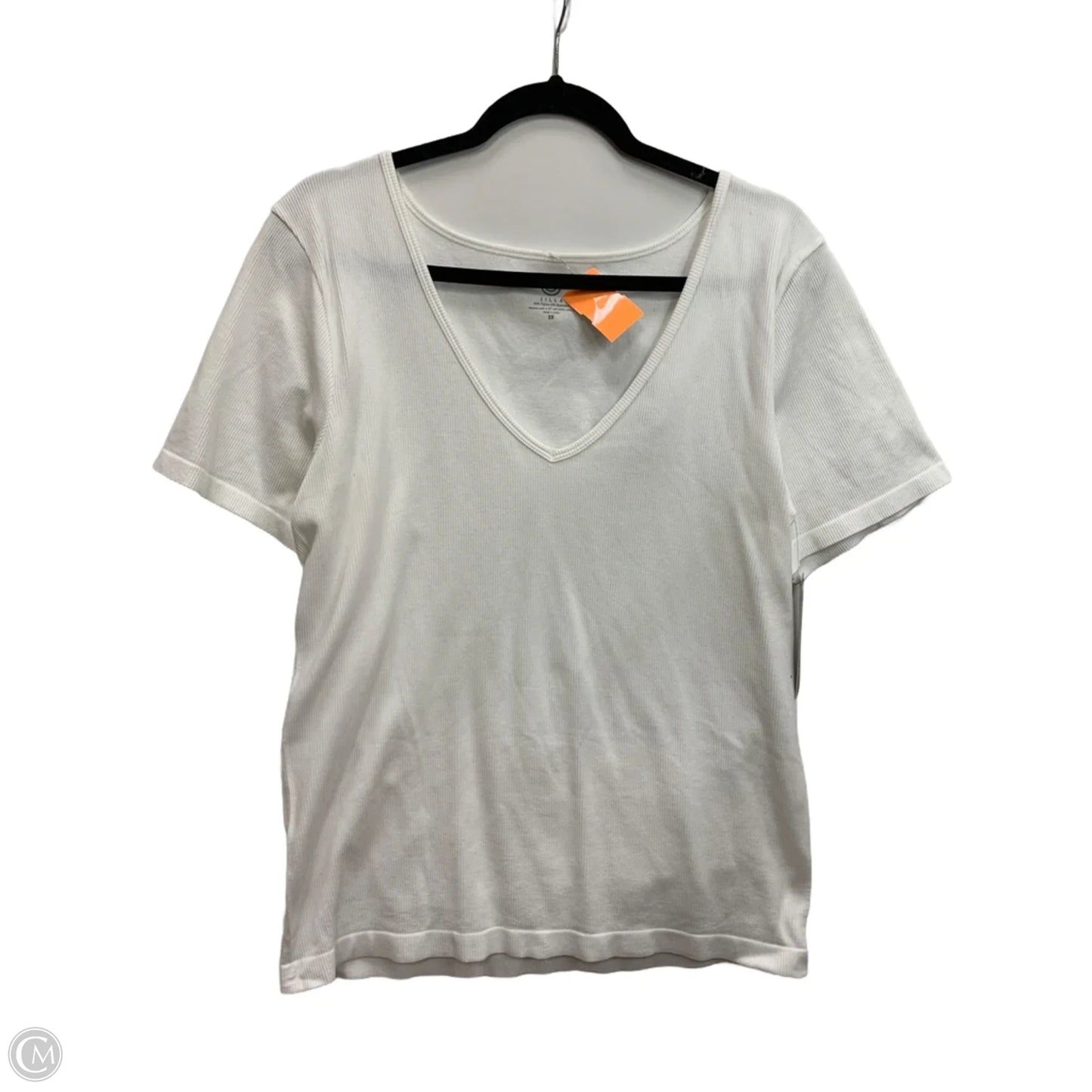 Top Short Sleeve By Clothes Mentor In White, Size: 3x