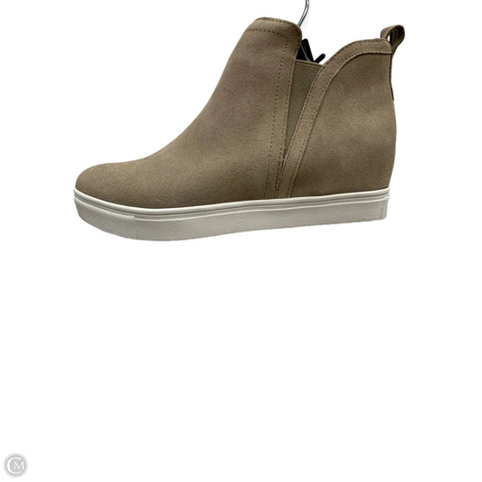 Boots Ankle Heels By Blondo In Tan, Size: 6