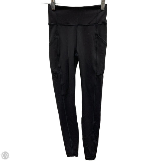Athletic Leggings By Lululemon In Black, Size: 2