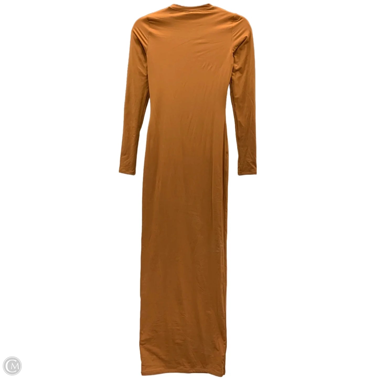 Dress Casual Maxi By Skims In Orange, Size: S