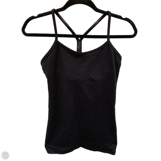 Athletic Tank Top By Lululemon In Black, Size: 6