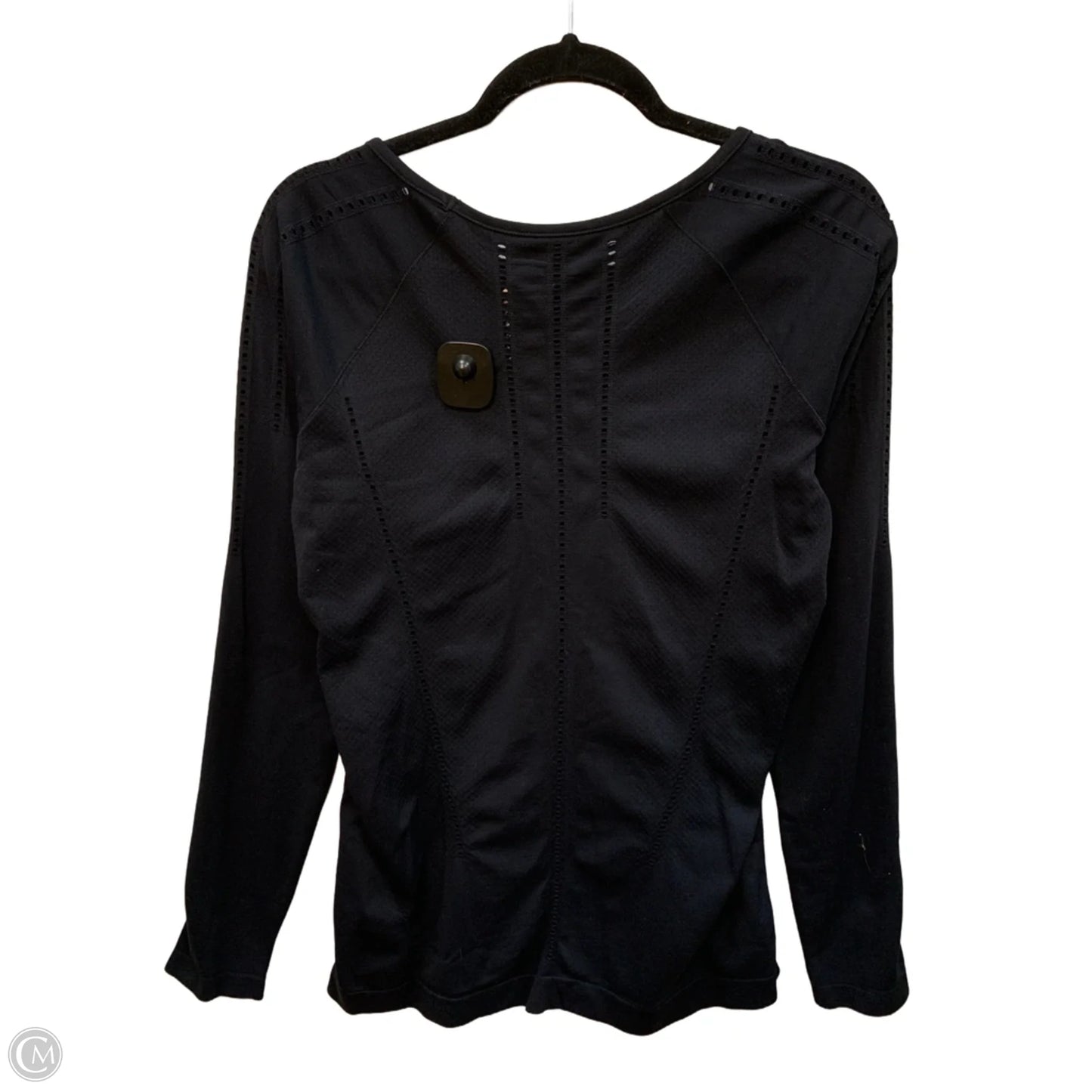 Top Long Sleeve By Athleta In Black, Size: M