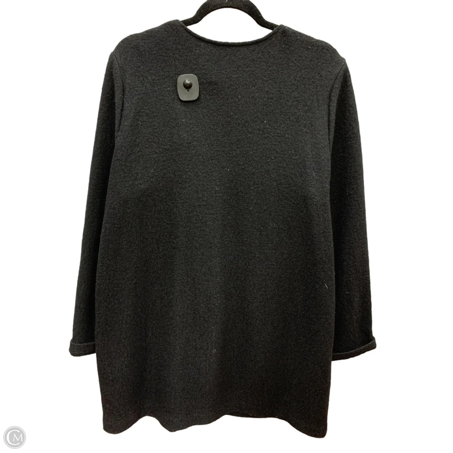 Coat Peacoat By Pure Jill In Black, Size: L