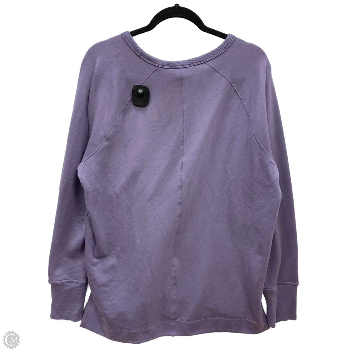 Sweatshirt Crewneck By Athleta In Purple, Size: L