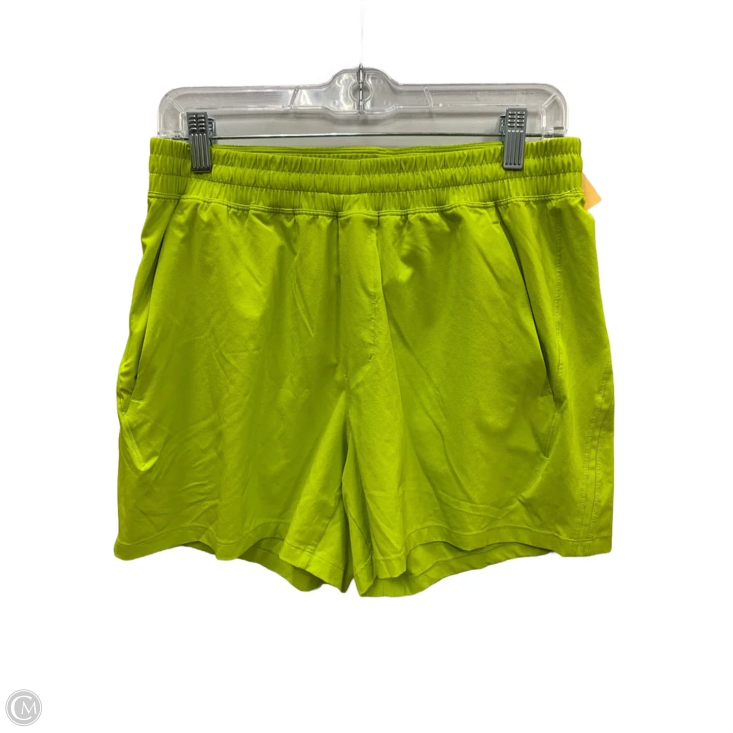 Athletic Shorts By Lululemon In Yellow, Size: L