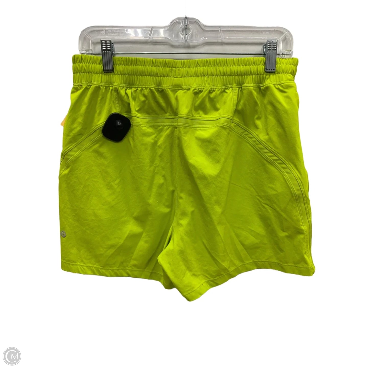 Athletic Shorts By Lululemon In Yellow, Size: L