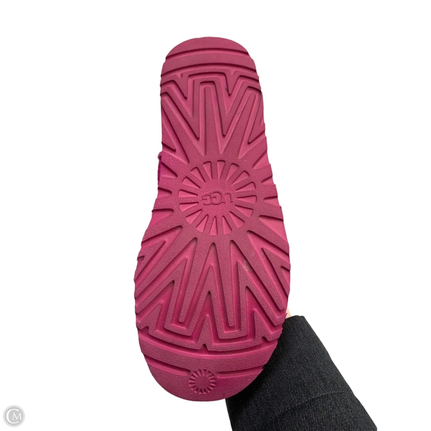 Boots Designer By Ugg In Pink, Size: 8