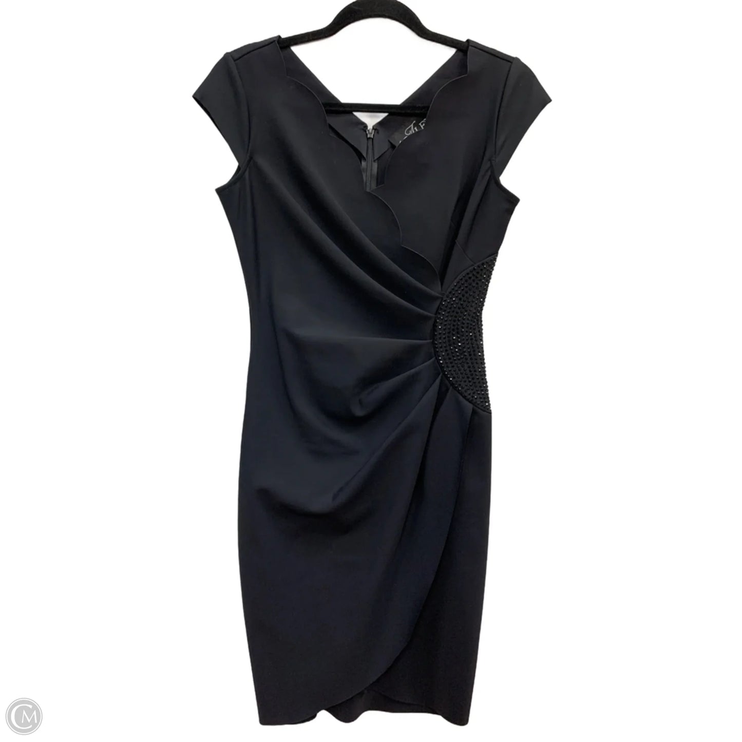 Dress Party Short By Alex Evenings In Black, Size: 2