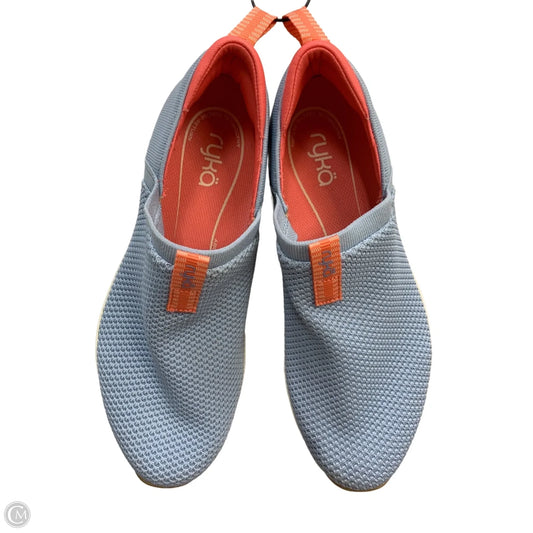 Shoes Sneakers By Ryka In Blue & Pink, Size: 10