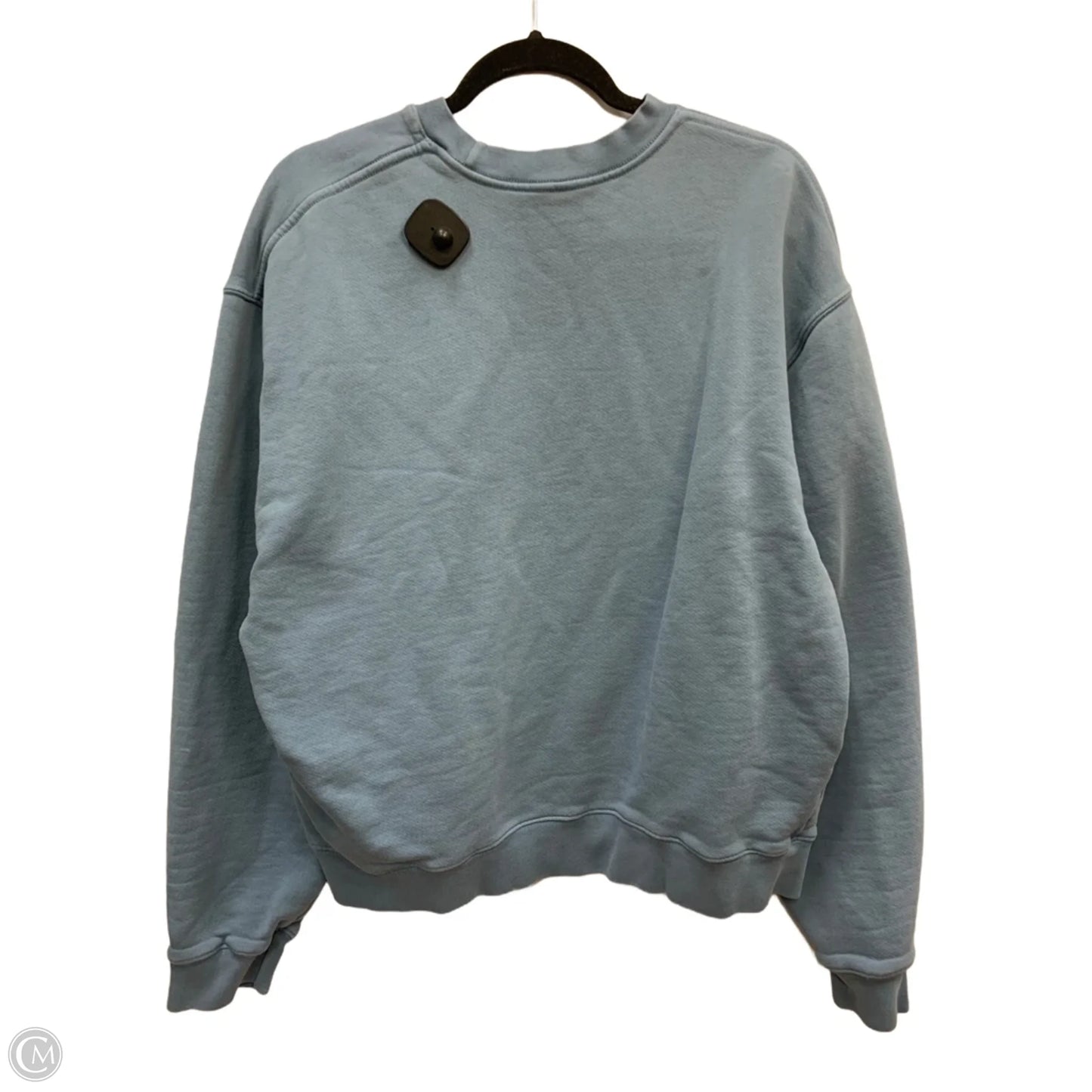 Sweatshirt Crewneck By Clothes Mentor In Blue, Size: M