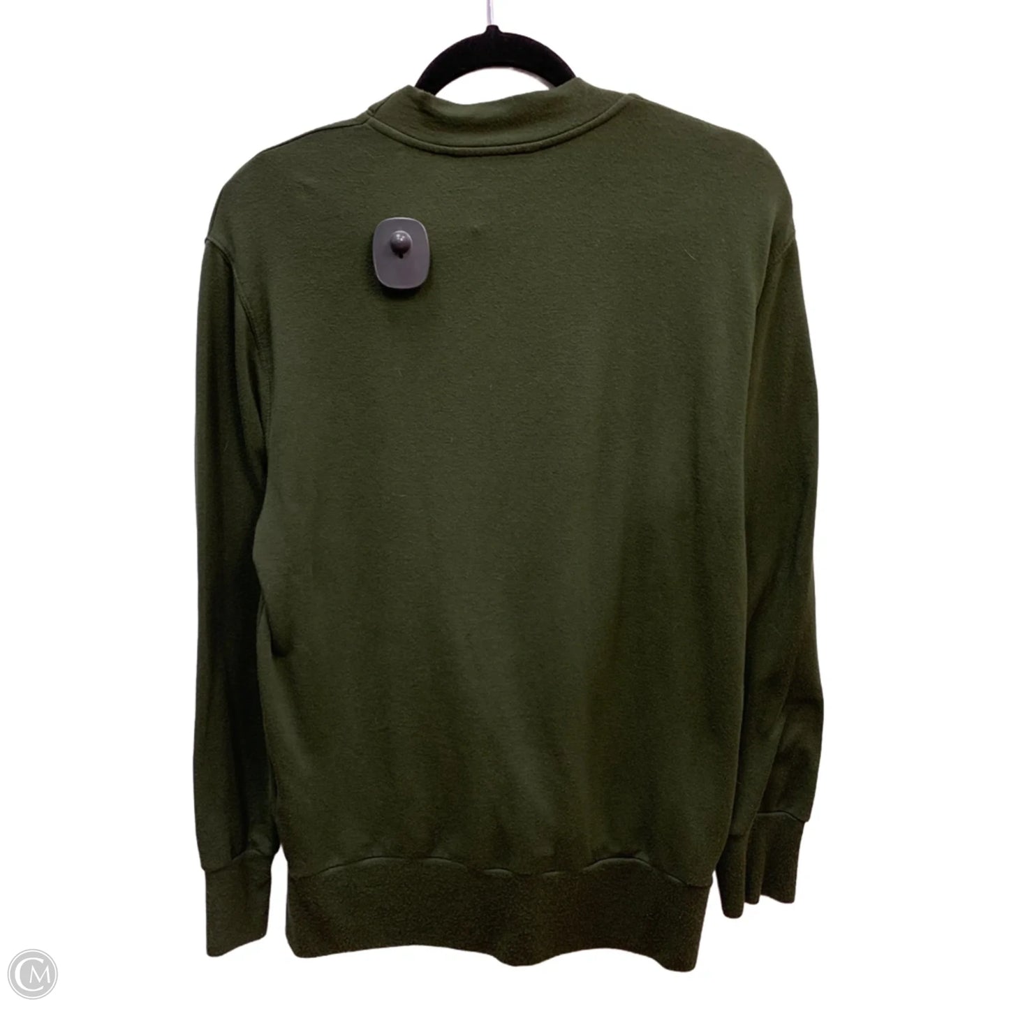Sweatshirt Crewneck By Athleta In Green, Size: S