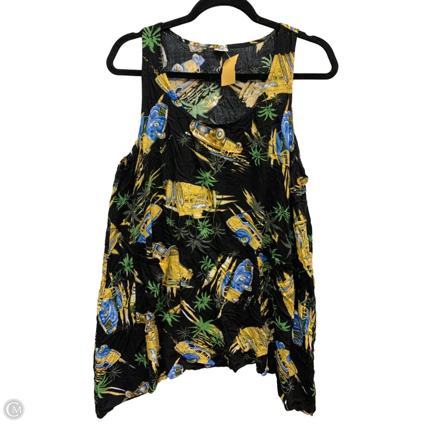 Tank Top By Clothes Mentor In Black, Size: S