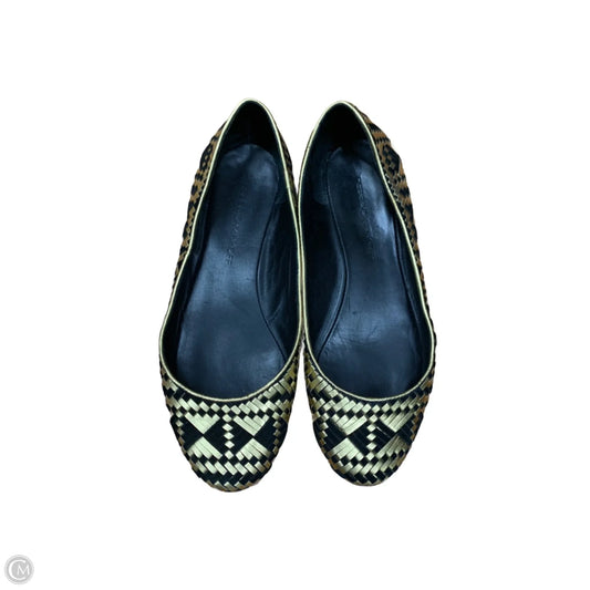Shoes Designer By Rebecca Minkoff In Gold, Size: 7.5